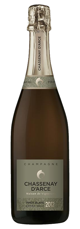Champagne Chassenay d’Arce Pinot Blanc Extra Brut (Sparkling white) 2012