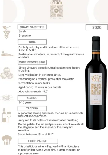 Château du Seuil Grand Seuil (Red) 2020